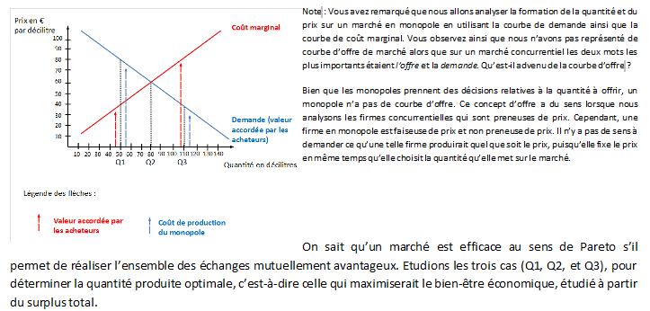 Document La Mesure De Linefficacit Du Monopole Laide De Repr Sentations Graphiques